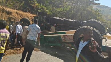 Photo of સાપુતારા ઘાટ માર્ગે ત્રાટક્યું સંકટ, BSF ની ટ્રક પલટતાં ૯ જવાનો ઇજાગ્રસ્ત :