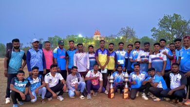 Photo of ચીખલી–ખેરગામમાં ક્રિકેટનો મહોત્સવ: ૨૨ ટીમો વચ્ચે જંગી ટક્કર, માવલી ૧૧ ઘોલાર વિજેતા!