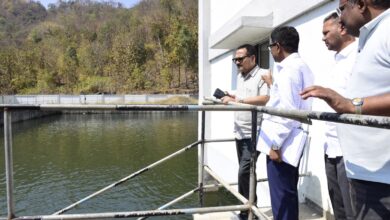 Photo of જળસંપત્તિ અને પાણી પુરવઠા મંત્રીશ્રી ઇશ્વરસિંહ પટેલે ઉકાઈ સ્થિત તાપી-કરજણ ઉદ્ધવહન સિંચાઈ યોજનાના પમ્પિંગ સ્ટેશનોની મુલાકાતે: