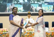Photo of ડાંગથી દિલ્હી સુધી ગુંજ્યું નામ: સંગીતાબેન દેશમુખને રાષ્ટ્રપતિના હસ્તે રાષ્ટ્રીય સન્માન