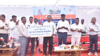 Photo of વઘઈ તાલુકામાં “જળ મહોત્સવ અને જલ અર્પણ કાર્યક્રમ” ભવ્ય રીતે યોજાયો: