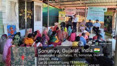 Photo of સોનુનિયા ગામે પ્રાકૃતિક ખેતી અંગે માર્ગદર્શક તાલીમ યોજાઈ: