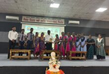 Photo of જિલ્લા શિક્ષણ અને તાલીમ ભવન વઘઈ ખાતે માધ્યમિક શાળાના વિદ્યાર્થીઓ માટે રોલ પ્લે અને ફોક ડાન્સ સ્પર્ધા આયોજિત કરાઈ: